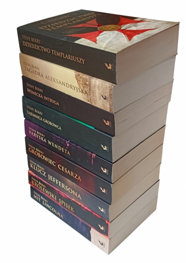 Steve Berry - Cykl Cotton Malone | komplet 9 tomów