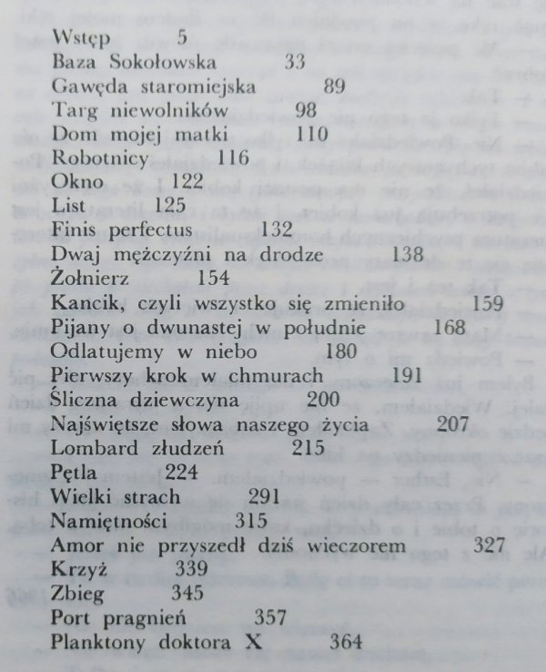 Marek Hłasko Opowiadania
