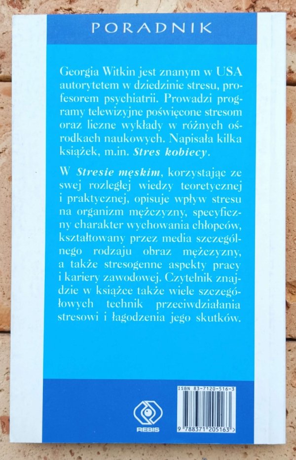 Goergia Witkin Stres męski - okładka