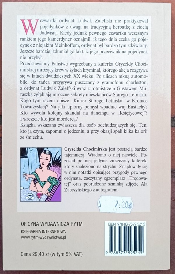 Gryzelda Chocimirska • Ordynat Zaleffski i odwołany pojedynek