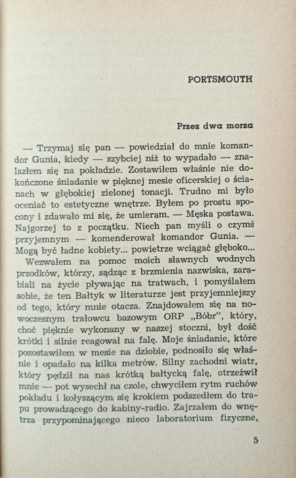 Strona z treścią książki Od Gdańska do El Alamein autorstwa Zbigniew Flisowski 
