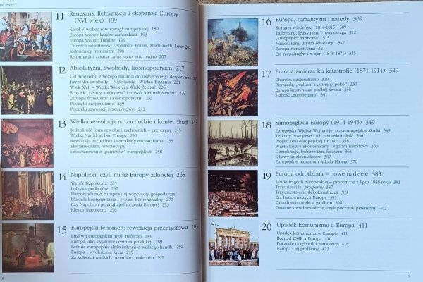 Jean-Baptiste Duroselle • Historia narodów Europy - spis treści