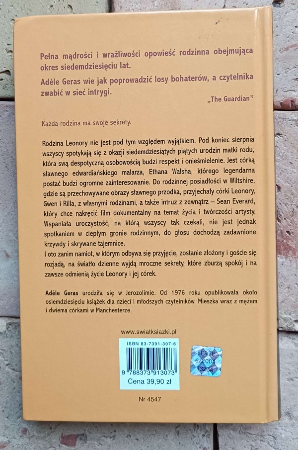 Adèle Geras - Mroczne sekrety