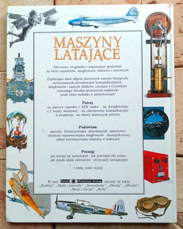 Andrew Nahum - Maszyny latające | Patrzę Podziwiam Poznaję - okładka