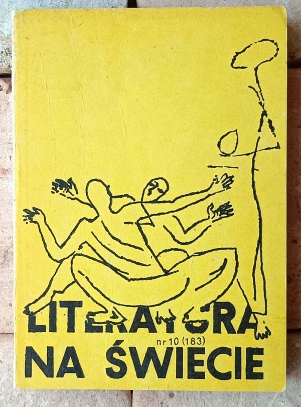 Literatura na świecie 10/1986 • Salman Rushdie, JM Coetzee - okładka