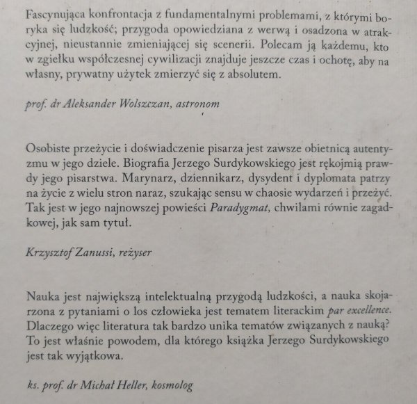 Jerzy Surdykowski • Paradygmat