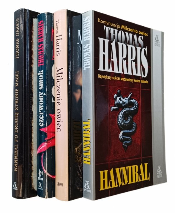 Thomas Harris Cykl Hannibal Lecter [komplet] - okładka