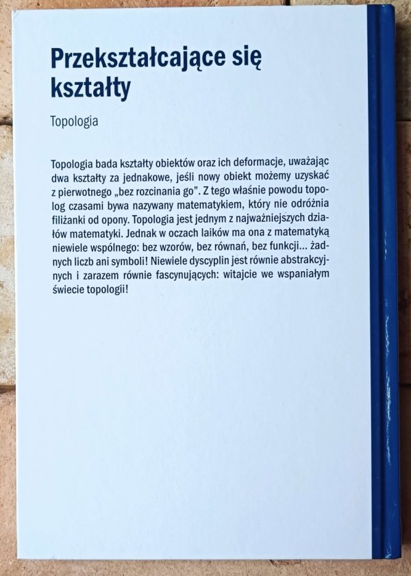 Vicente Munoz Przekształcające się kształty. Topologia - okładka