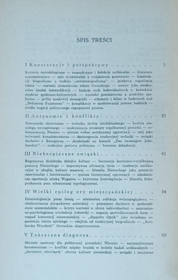 Norbert Honsza • Nad twórczością Tomasza Manna