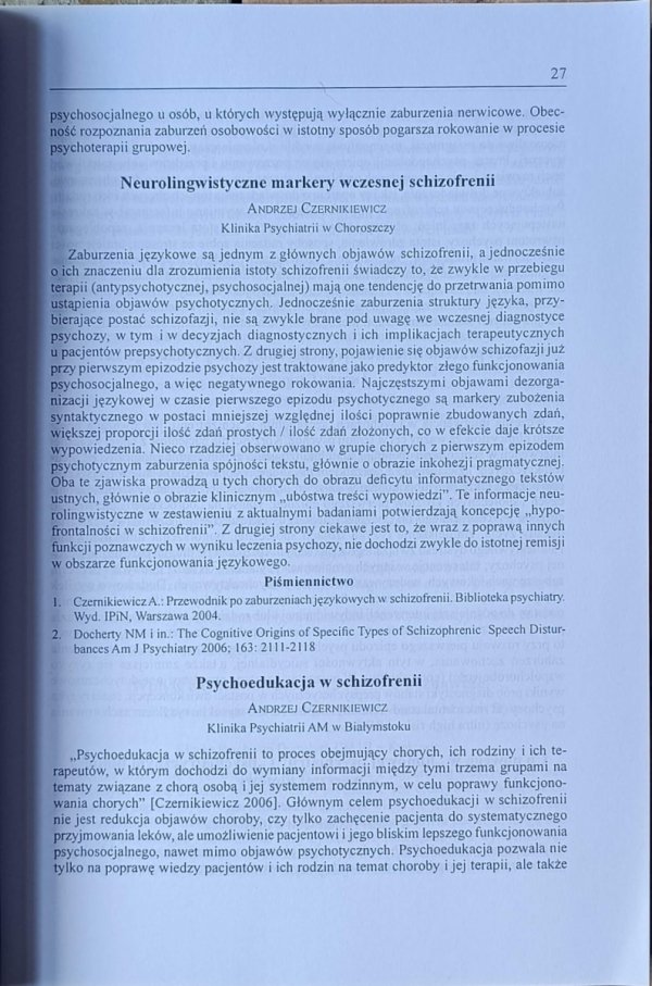 Psychiatria Polska • TOM XLI 3/2007 Suplement - fragment