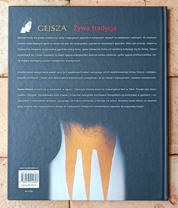 Kyoko Aihara  Gejsza Żywa tradycja - okładka