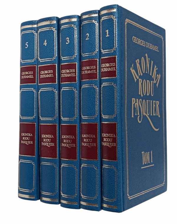 Georges Duhamel - Kronika Rodu Pasquier | 5 tomów | komplet - okładka