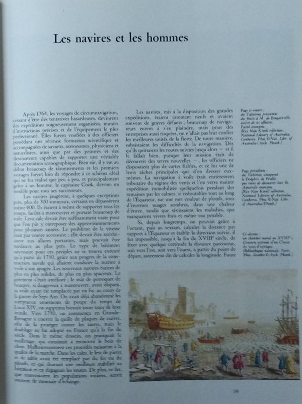 Jacques Brosse • Les tours du monde des explorateurs : Les grands voyages maritimes 1764-1843