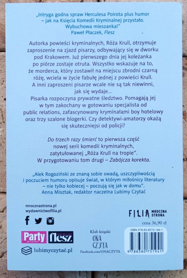 Alek Rogoziński Do trzech razy śmierć