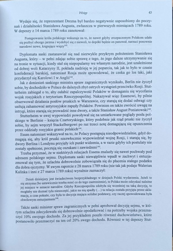 Henryk Kocój - Dyplomaci sascy wobec Sejmu Wielkiego - wstęp