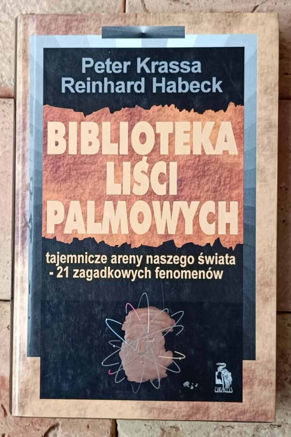 Peter Krassa • Biblioteka liści palmowych - okładka