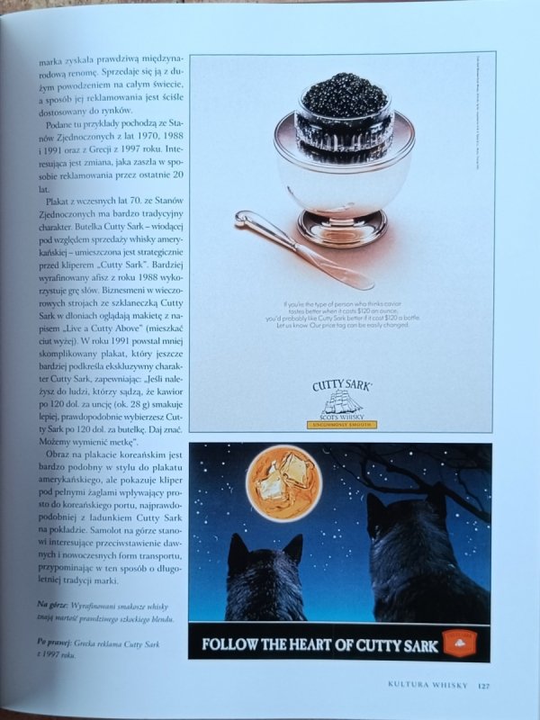 Zdjęcie ze środka książki Whisky. Uisge Beatha - Woda życia autorstwa Helen Arthur