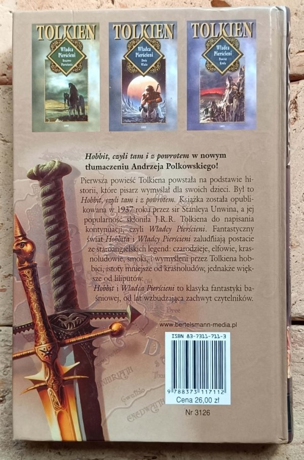 J.R.R.Tolkien - Hobbit - okładka