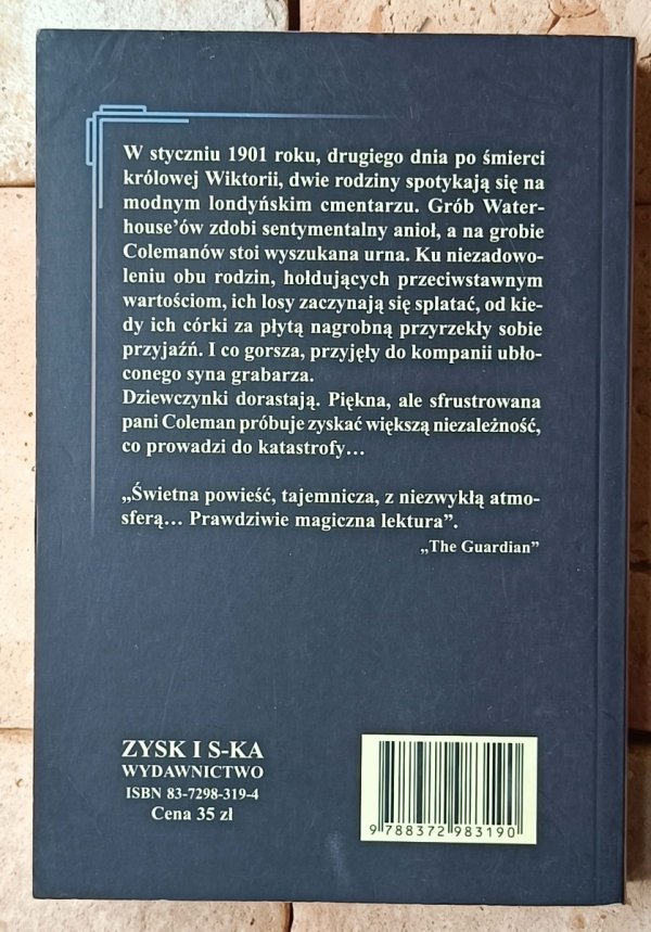 Tracy Chevalier Spadające anioły - okładka