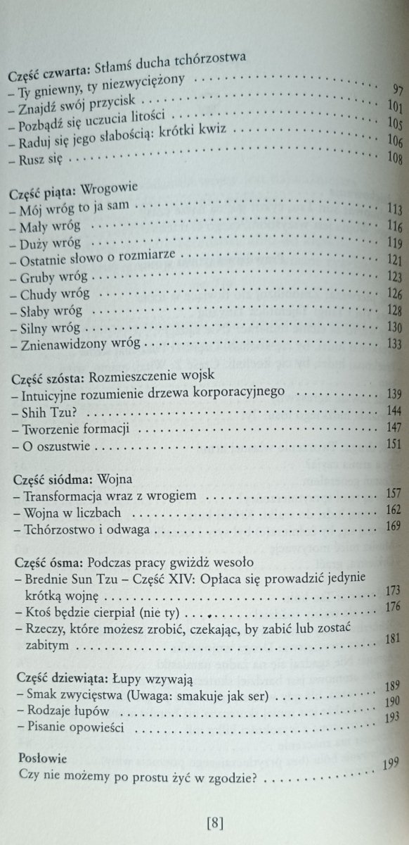 Stanley Bing Sun Tzu był cykorem