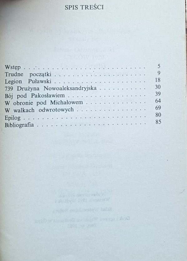 Edward Kospath-Pawłowski • Pakosław 1915 - spis treści