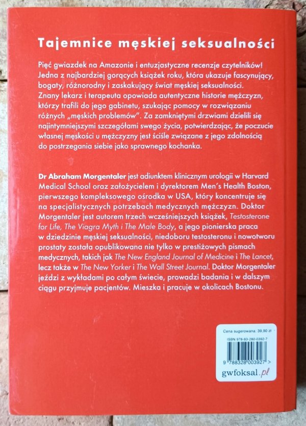Abraham Morgentaler • Dlaczego mężczyźni to udają  - okładka