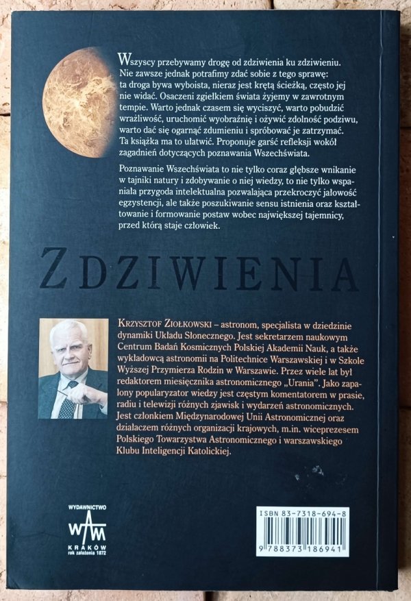 Krzysztof Ziółkowski • Zdziwienia. Wszechświat ludzi o długich oczach - okładka