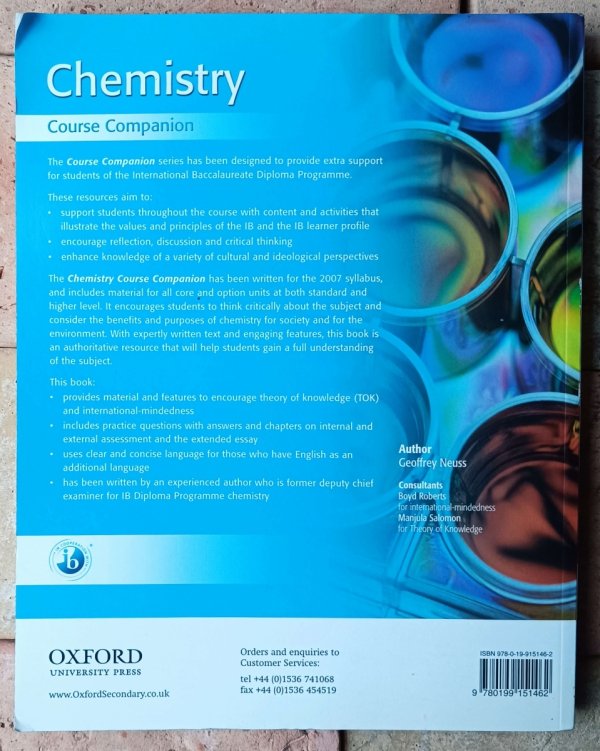 Geoffrey Neuss • Chemistry. Course Companion - okładka
