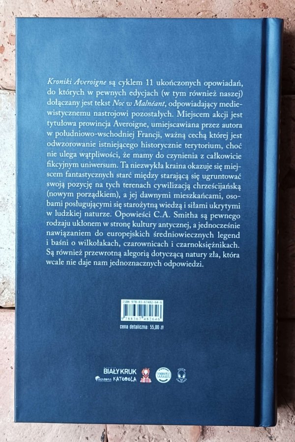 Clark Ashton Smith  Kroniki Averoigne | twarda - okładka