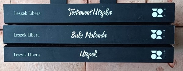  Leszek Libera x3 • Utopek - Buks Molenda - Testament Utopka - okładka