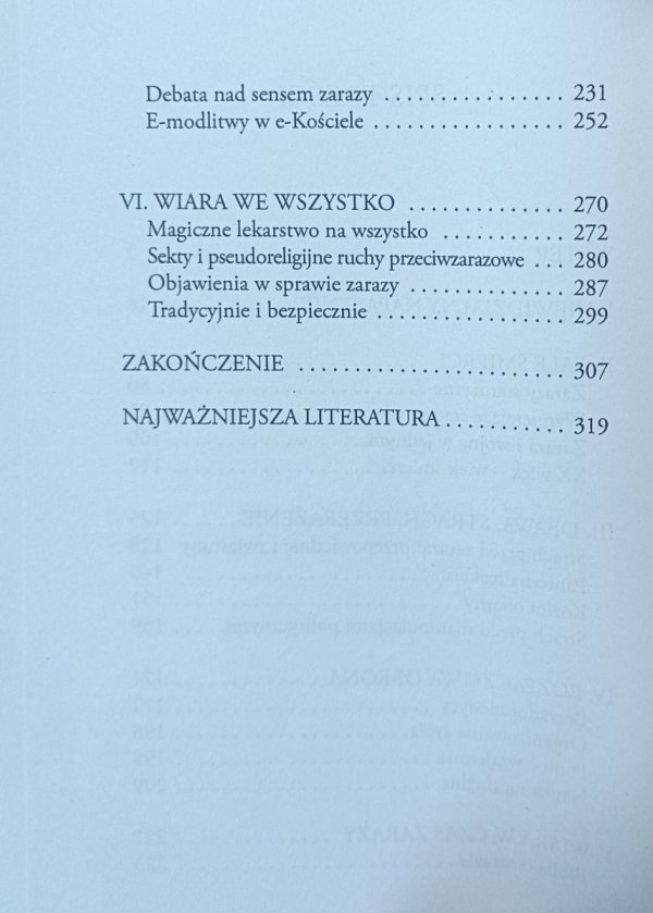 Andrzej Zwoliński • Od powietrza. Ludzie w czas zarazy spis treści