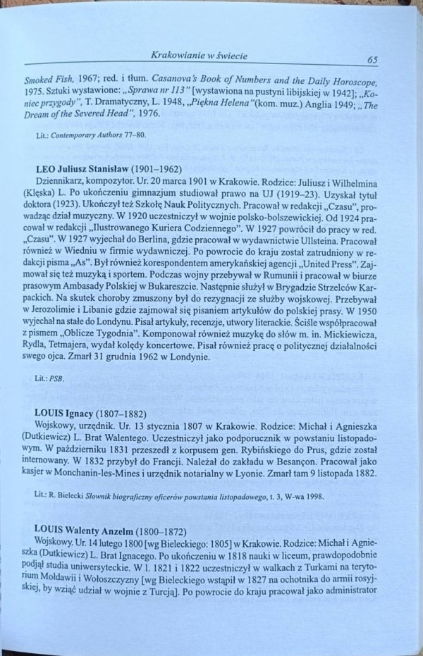 Zbigniew Judycki - Krakowianie w świecie | słownik biograficzny