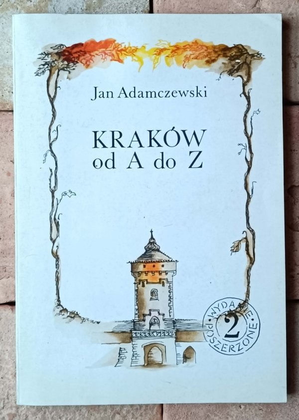Jan Adamczewski Kraków od A do Z  - okładka