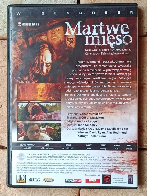Conor McMahon • Martwe mięso • DVD - okładka