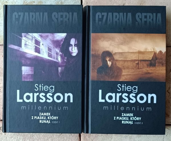 Stieg Larsson • Trylogia Millennium | komplet | twarda oprawa - okładka