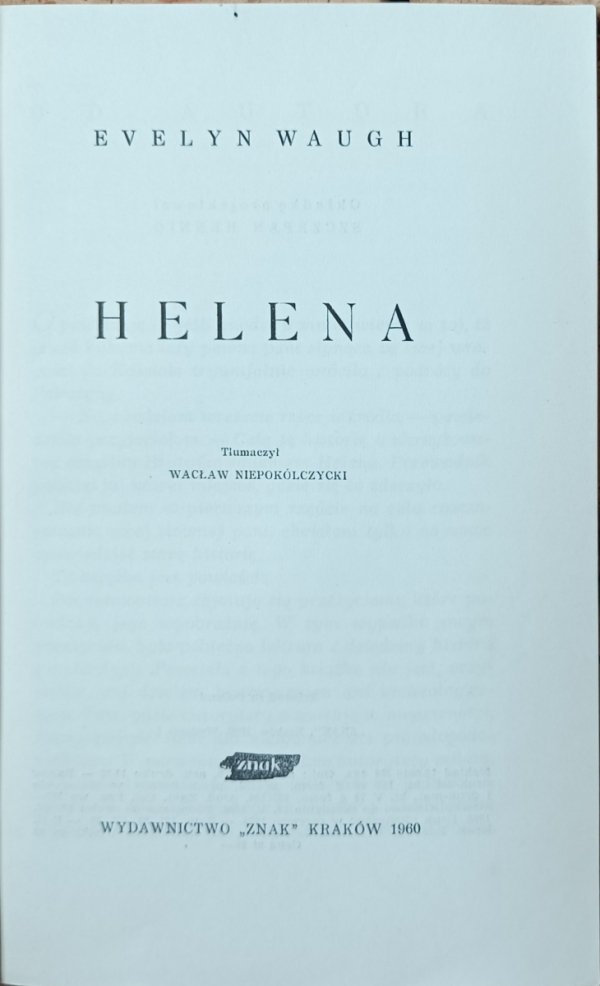 Evelyn Waugh • Helena