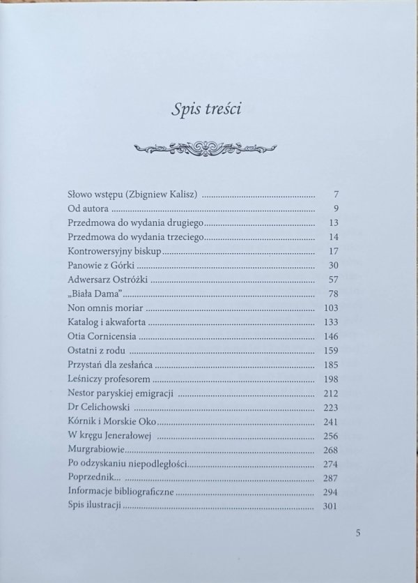 Marceli Kosman • Opowieści kórnickie - spis treści