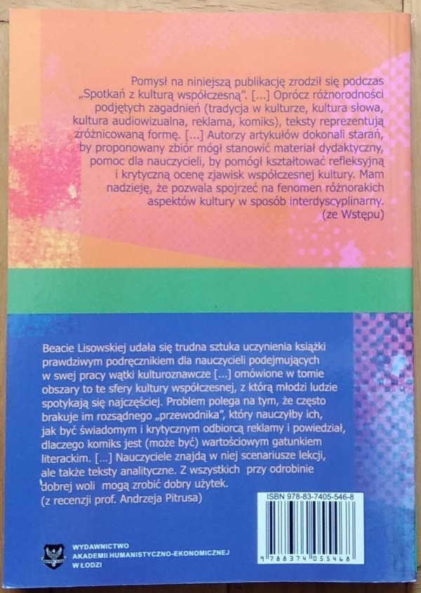 Beata Lisowska • Aspekty kultury współczesnej