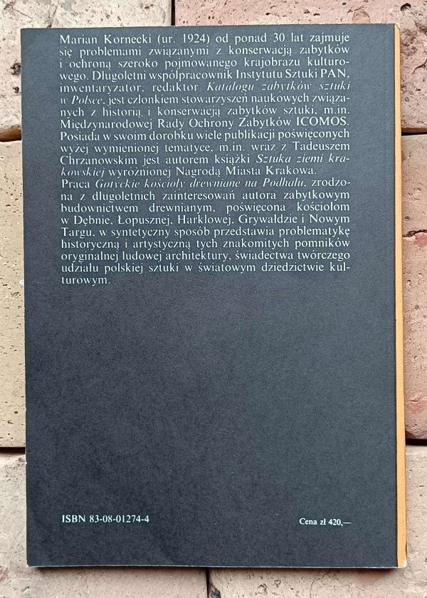 Marian Kornecki - Gotyckie kościoły drewniane na Podhalu