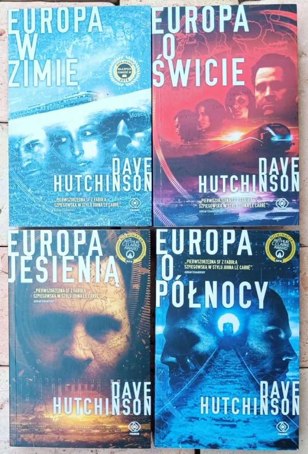 Dave Hutchinson Cykl Pęknięta Europa [komplet]