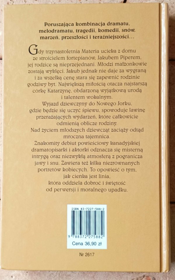 Ann-Marie MacDonald • Zapach cedru - okładka