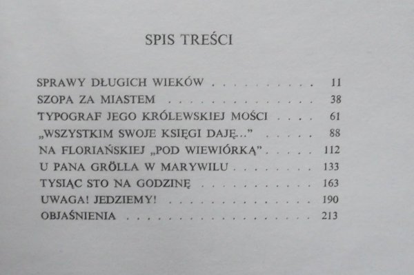 Mira Jaworczakowa • Przyjaciel na zawsze [Antoni Uniechowski] - spis treści