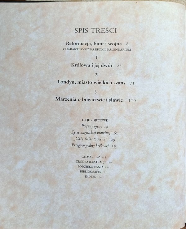 Jak wyglądało życie w Królestwie Elżbiety I