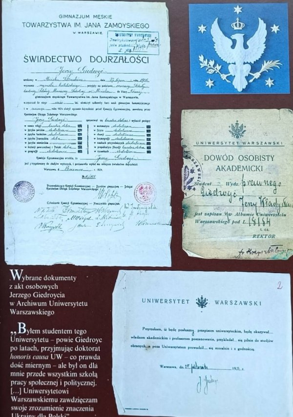 Andrzej Stanisław Kowalczyk - Giedroyc i 'Kultura'  | A to Polska właśnie - grafika