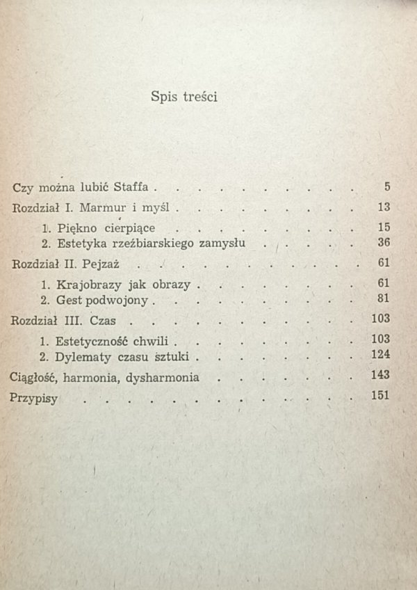 Bożena Mądra-Shallcross • Cień i forma. O wyobraźni poetyckiej Leopolda Staffa - spis treści