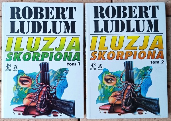 Robert Ludlum x10 • Klątwa Prometeusza - Opcja paryska - Zdrada Tristana inne [komplet] - okładka
