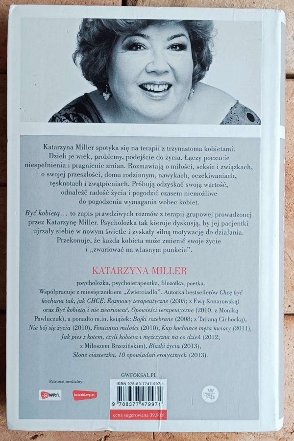 Katarzyna Miller  Być kobietą i wreszcie zwariować - okładka