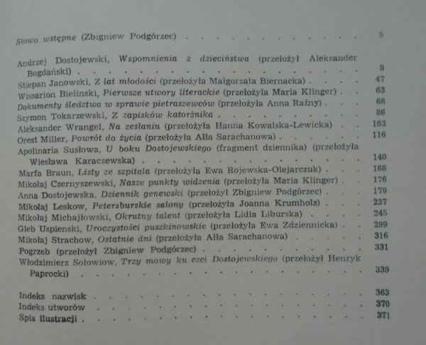 Zbigniew Podgórzec • Okrutny talent. Dostojewski we wspomnieniach, krytyce i dokumentach