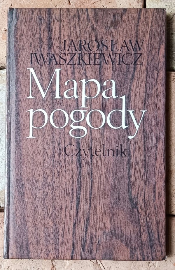 Jarosław Iwaszkiewicz Mapa pogody - okładka
