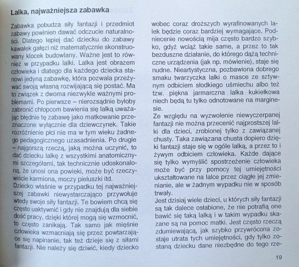 Freya Jaffke Zabawki z naturalnych materiałów, fragment ksiązki